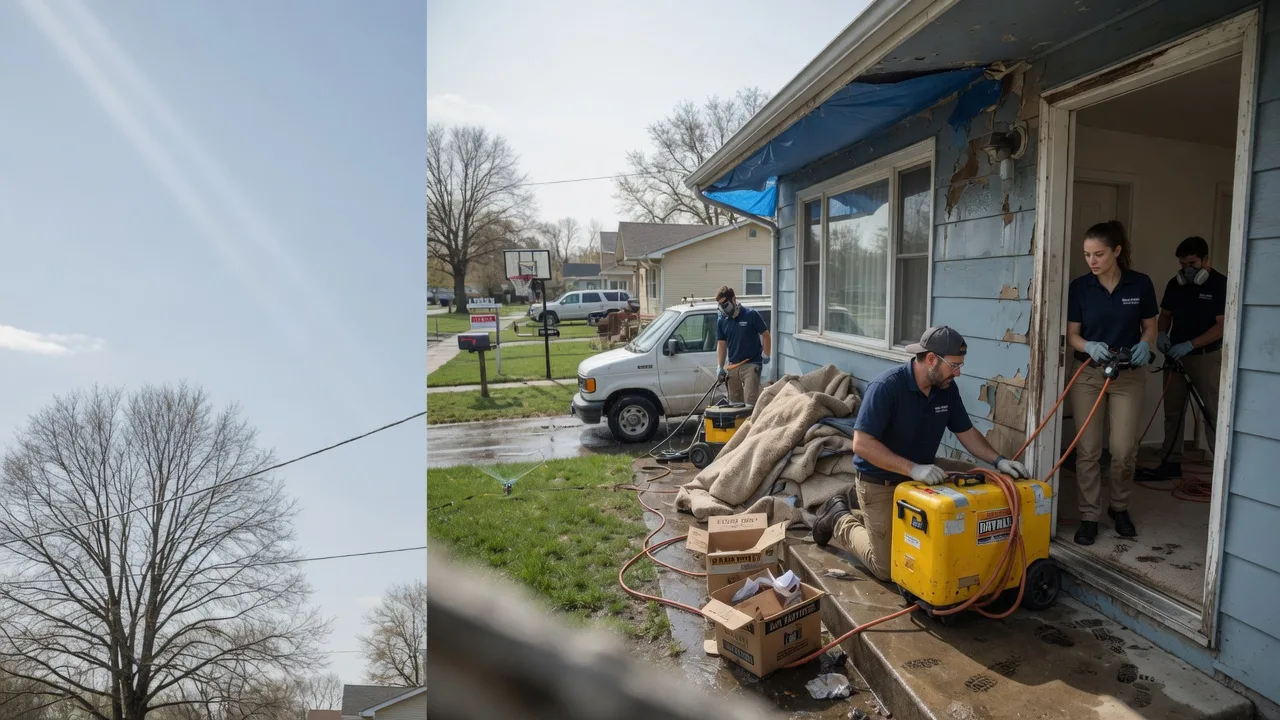 Basement Flood Cleanup in Avawam, KY near me